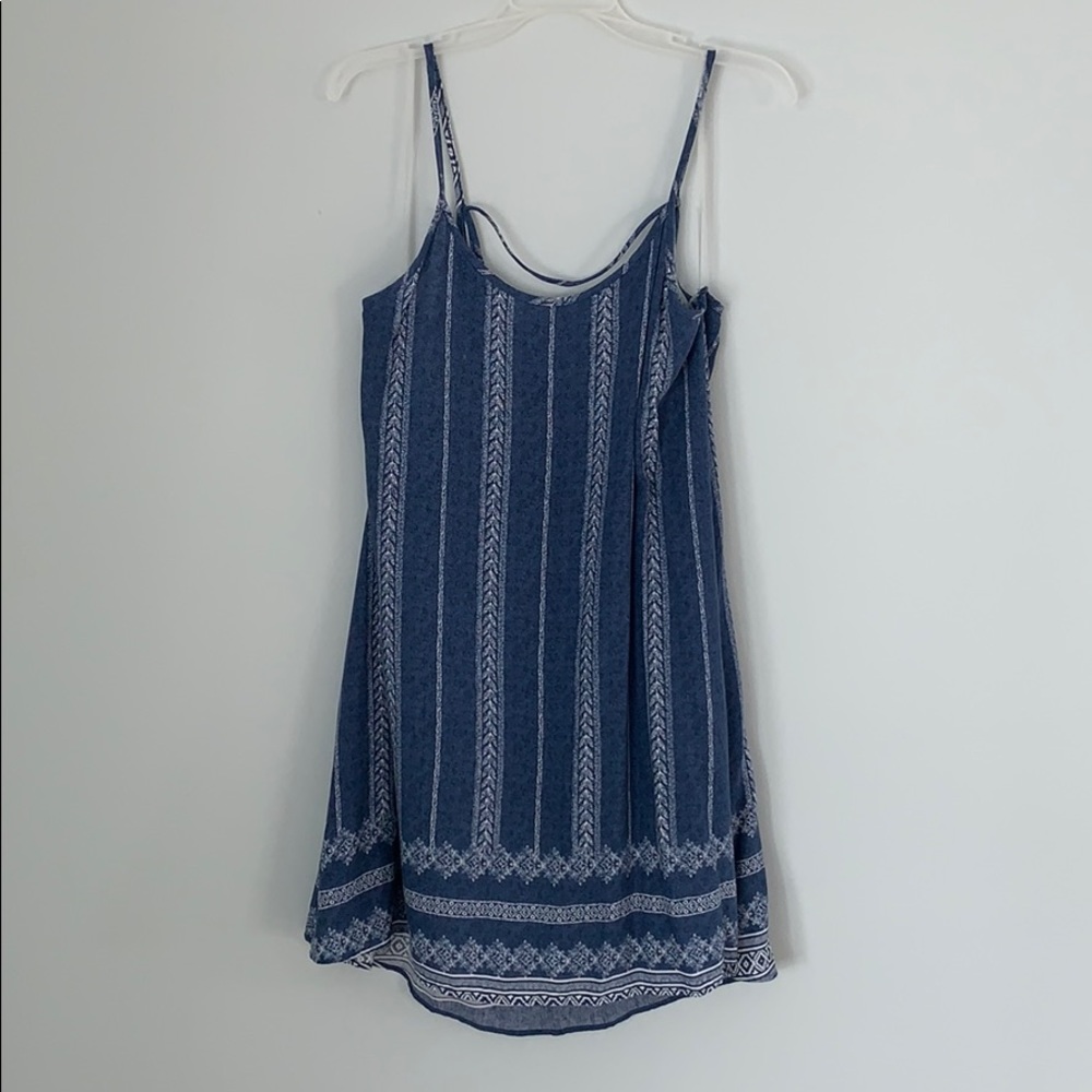 Blue dress